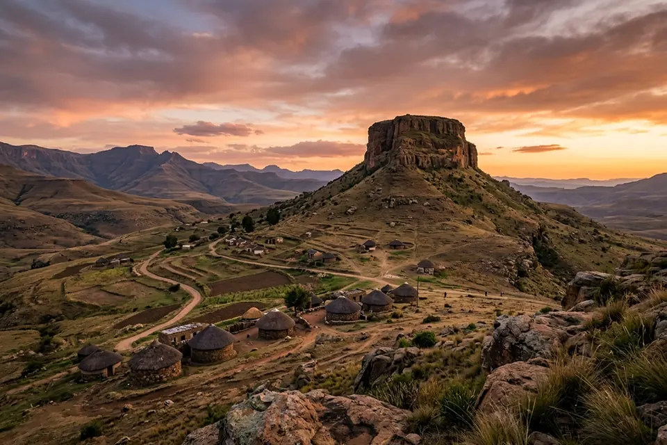 Lesotho úti cél